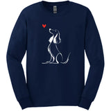 Cocker Spaniel - Sketch Dog Long Sleeve Tee