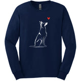 Belgian Malinois - Sketch Dog Long Sleeve Tee