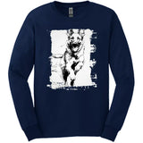 Belgian Malinois - Running Dog Long Sleeve Tee