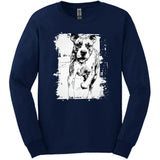 Boxer - Running Dog Long Sleeve Tee