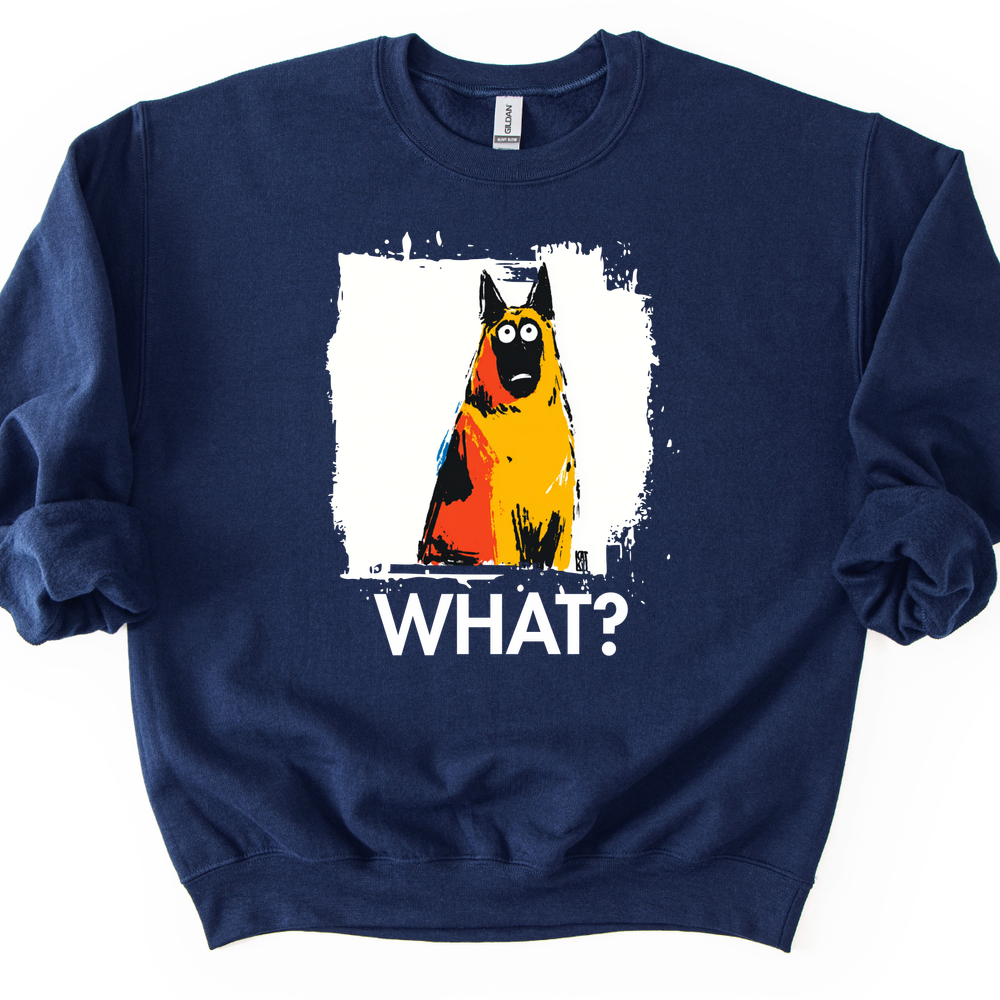 Belgian Malinois - What Dog Sweater - Navy