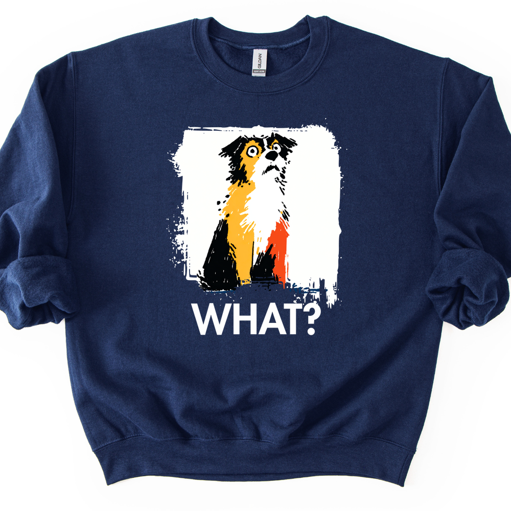 Brittany - What Dog Sweater - Navy