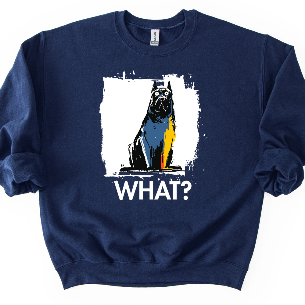 Cane Corso - What Dog Sweater - Navy