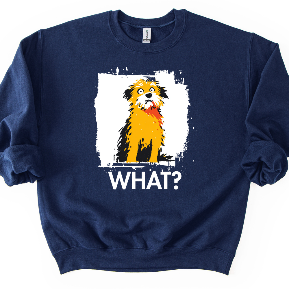 Cavapoo - What Dog Sweater - Navy