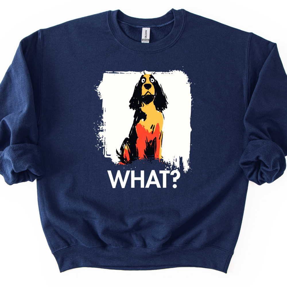 Cocker Spaniel - What Dog Sweater - Navy