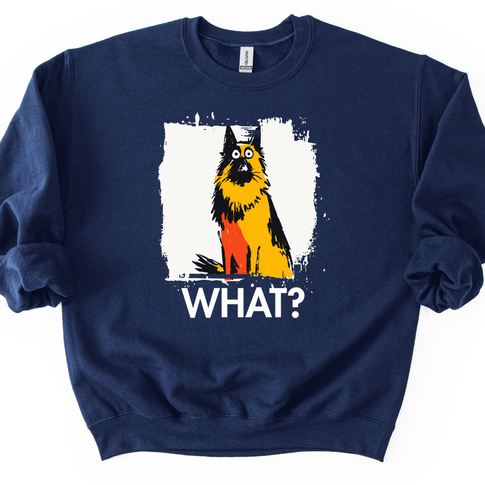 Dutch Shepherd - What Dog Sweater - Navy
