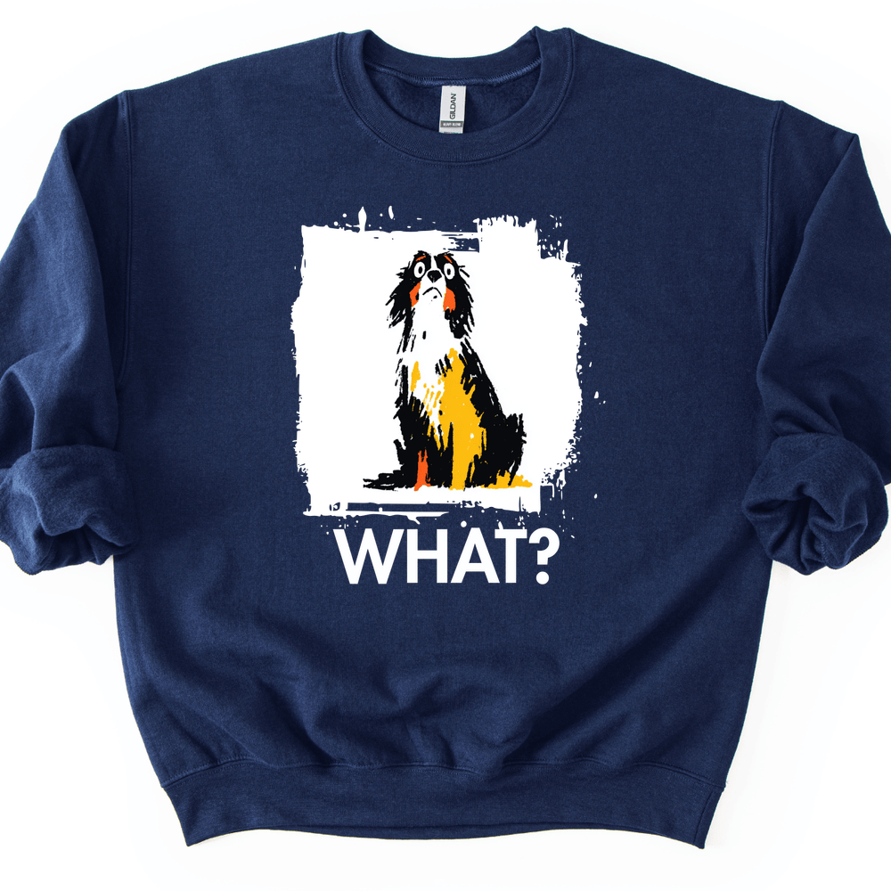 English Springer Spaniel - What Dog Sweater - Navy