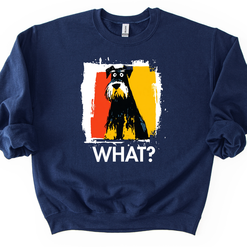 Giant Schnauzer - What Dog Sweater - Navy