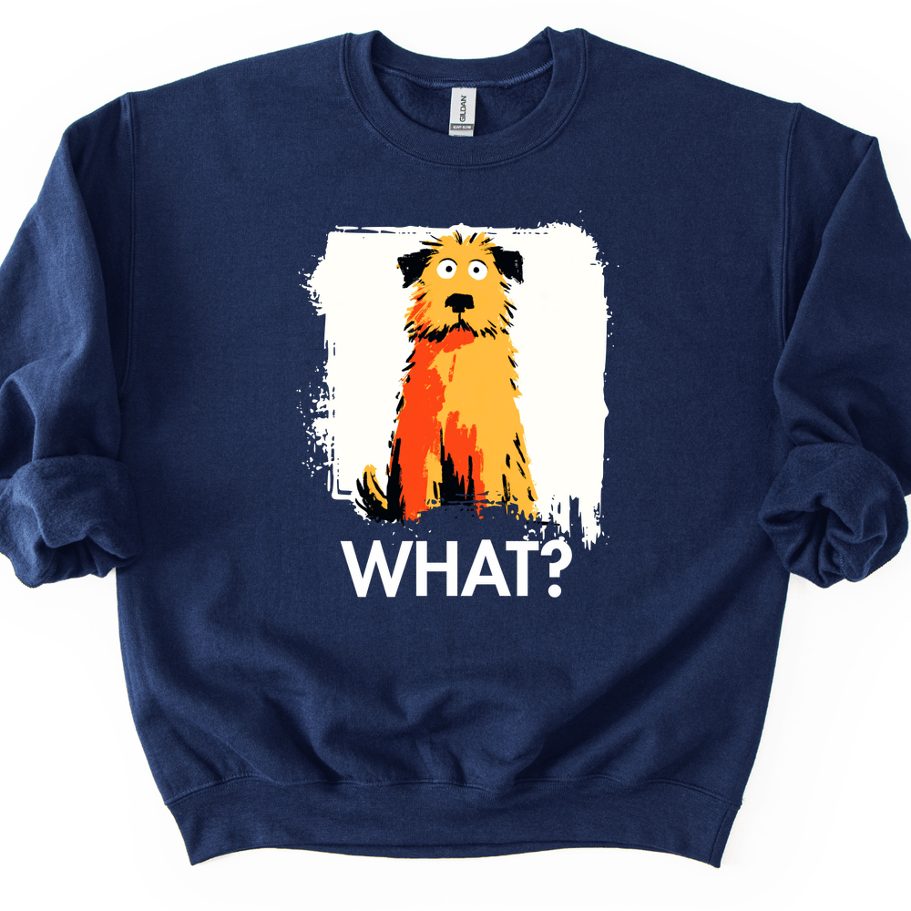 Golden Doodle - What Dog Sweater - Navy