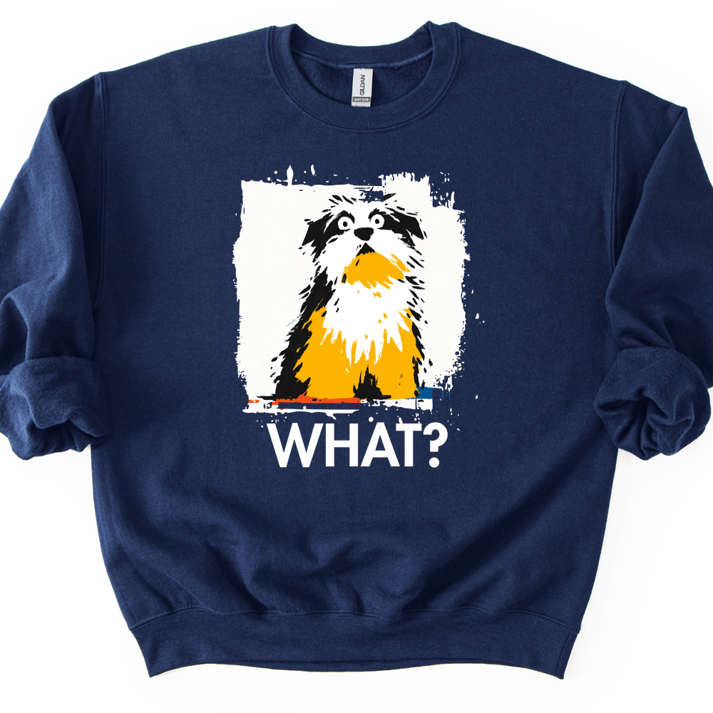 Havanese - What Dog Sweater - Navy