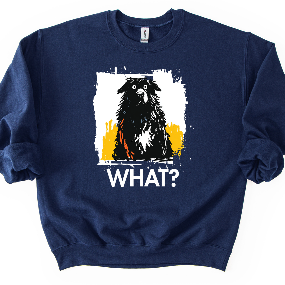 Newfoundland - What Dog Sweater - Navy