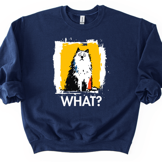 Samoyed - What Dog Sweater - Navy