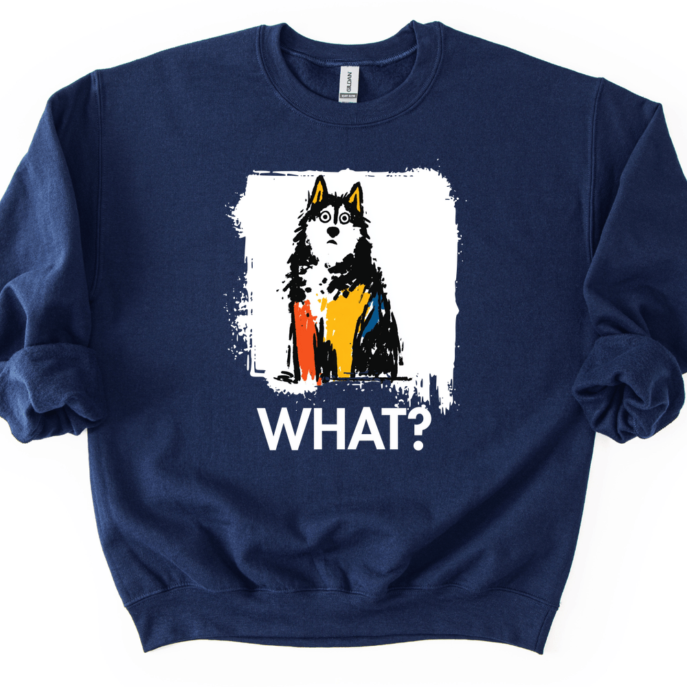 Alaskan Malamute - What Dog Sweater - Navy