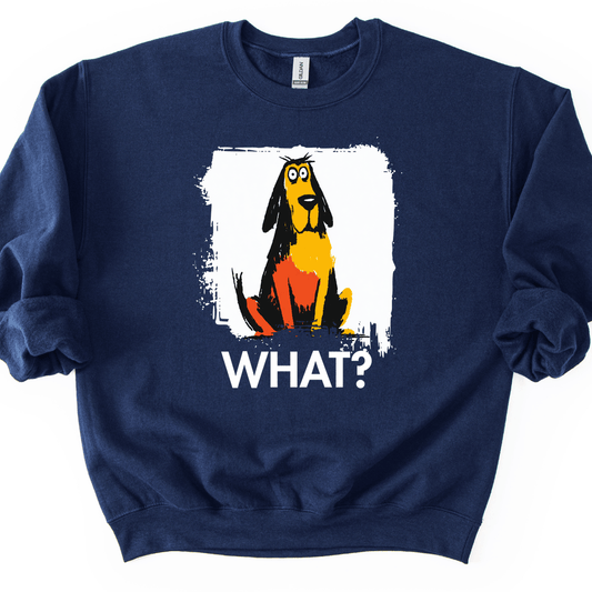 Bloodhound - What Dog Sweater - Navy