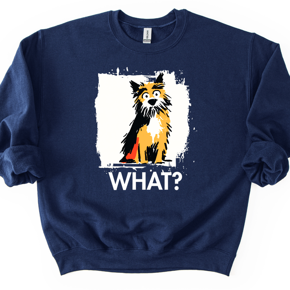 Cairns Terrier - What Dog Sweater - Navy