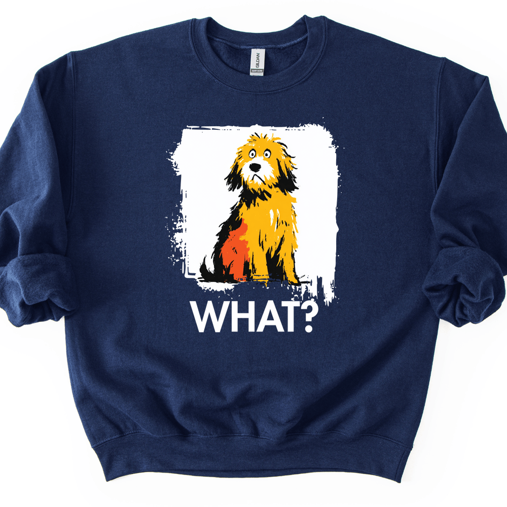 Cockapoo - What Dog Sweater - Navy