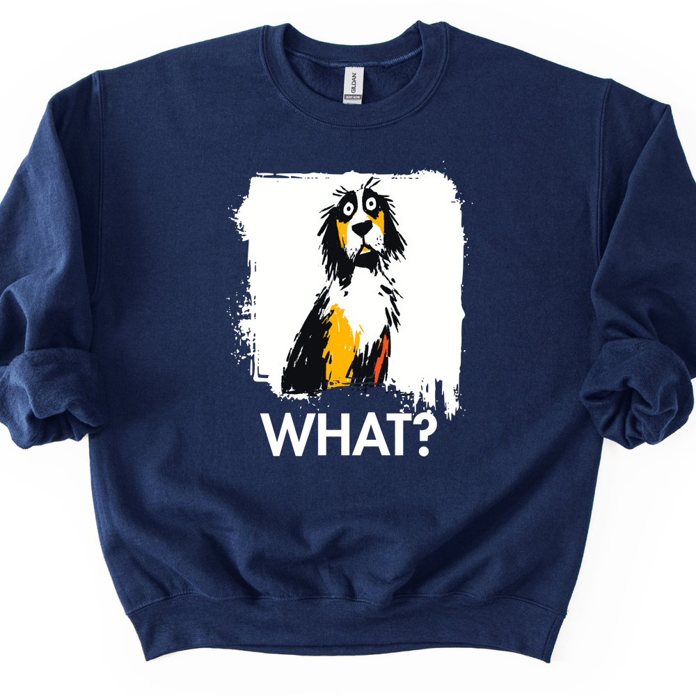 English Setter - What Dog Sweater - Navy