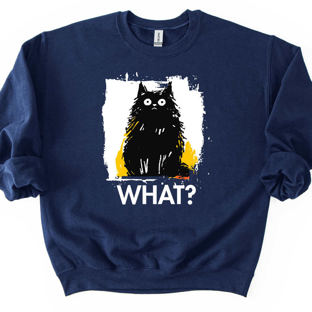 Schipperke - What Dog Sweater - Navy