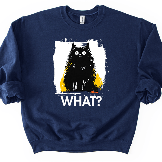 Schipperke - What Dog Sweater - Navy