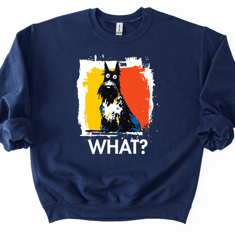 Scottish Terrier - What Dog Sweater - Navy