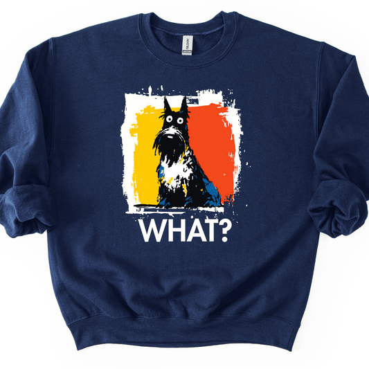 Scottish Terrier - What Dog Sweater - Navy