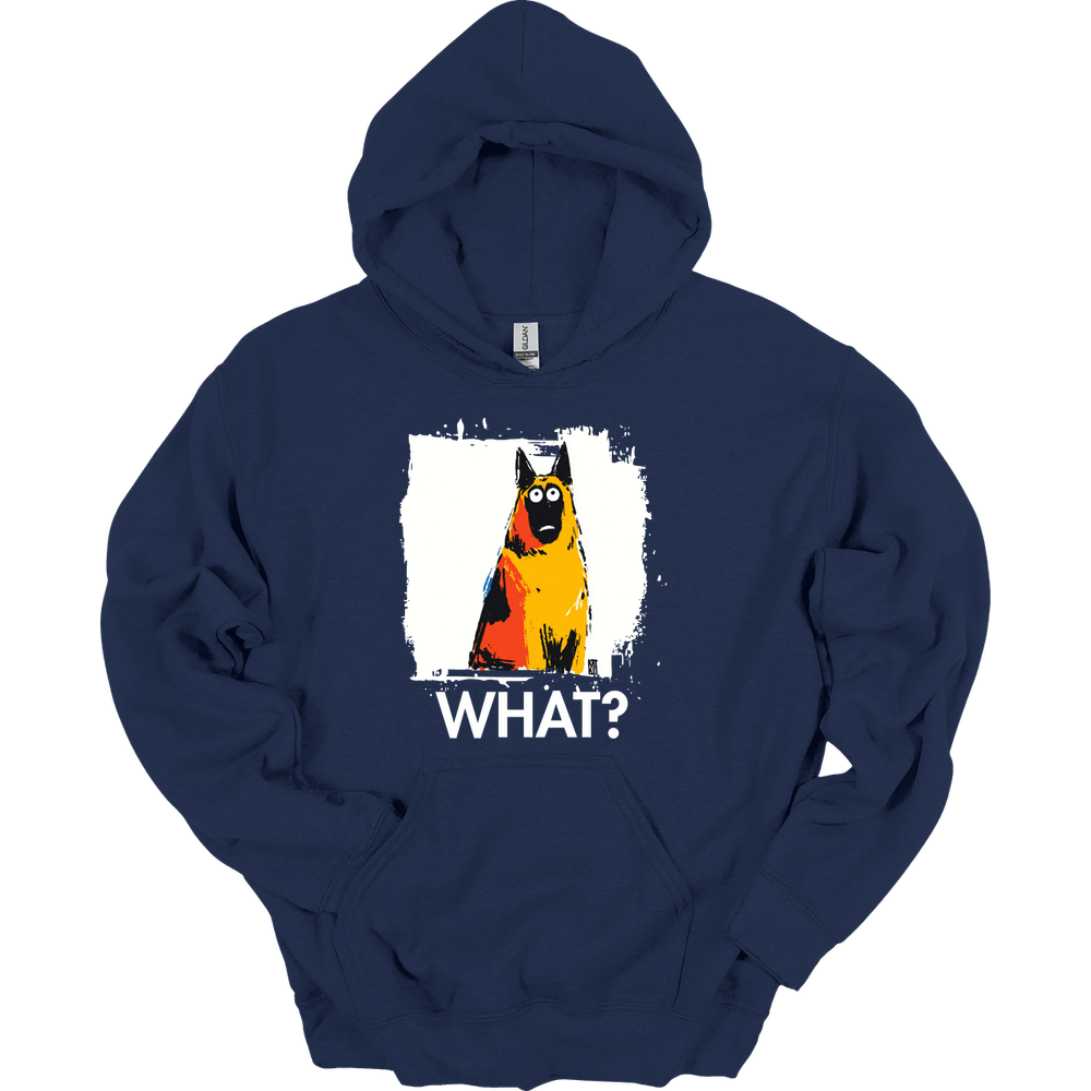 Belgian Malinois - What Dog Hoodie - Navy