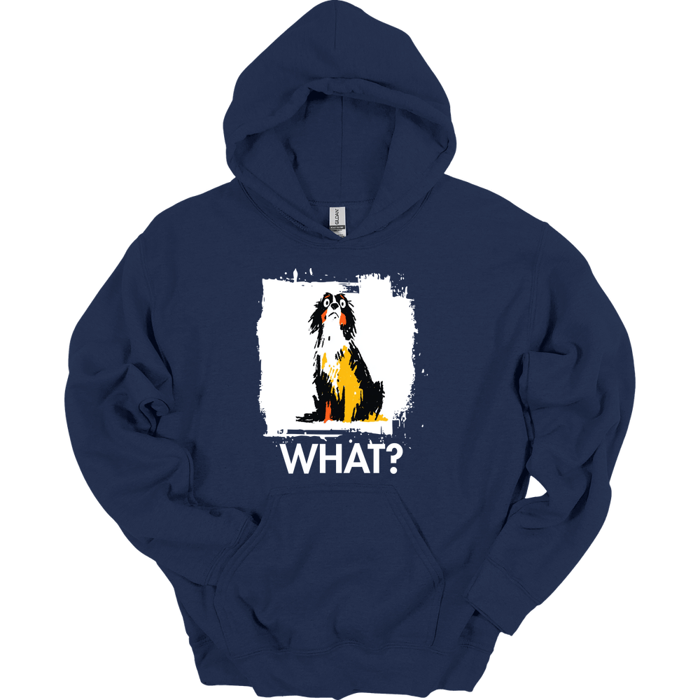 English Springer Spaniel - What Dog Hoodie - Navy