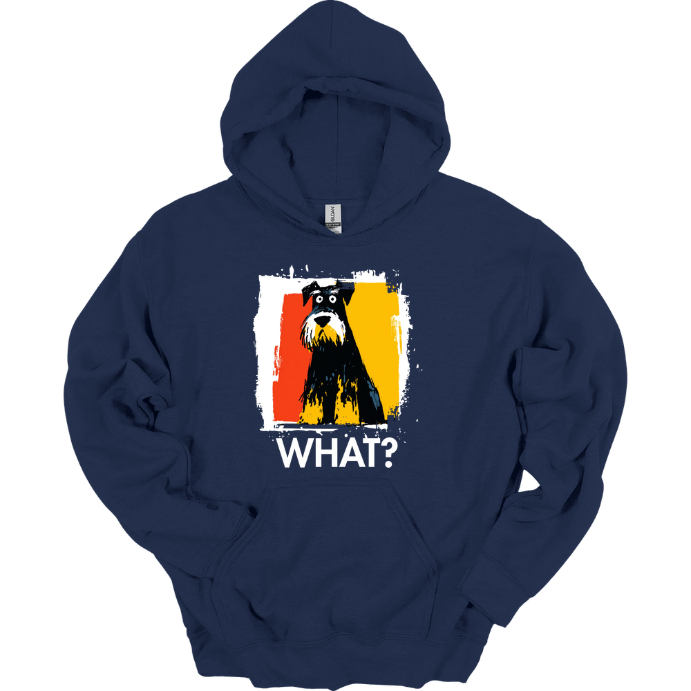 Giant Schnauzer - What Dog Hoodie - Navy