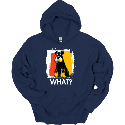 Giant Schnauzer - What Dog Hoodie - Navy