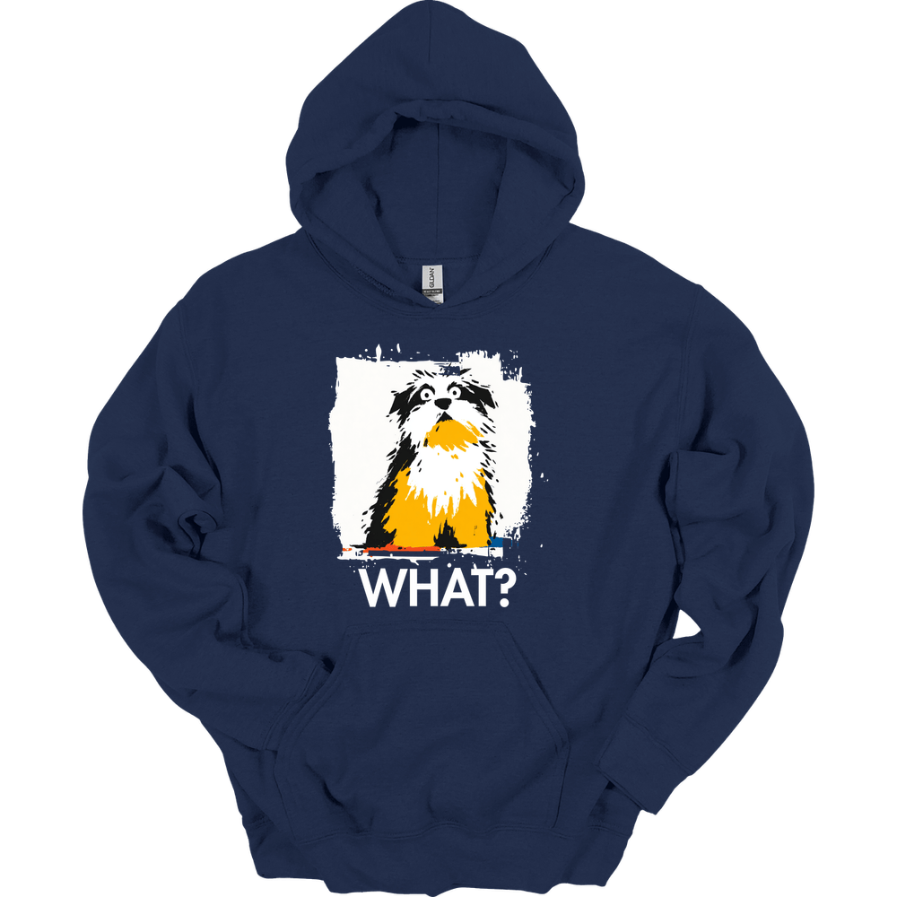 Havanese - What Dog Hoodie - Navy