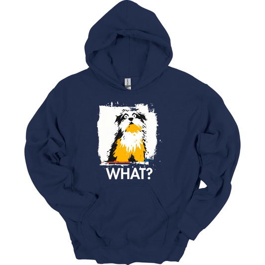 Havanese - What Dog Hoodie - Navy