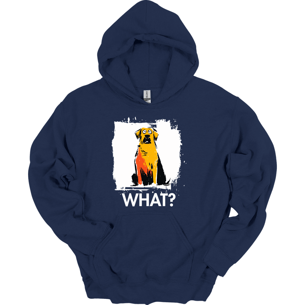Labrador - What Dog Hoodie - Navy