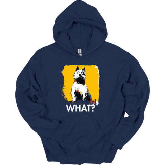 West Highland White Terrier - What Dog Hoodie - Navy