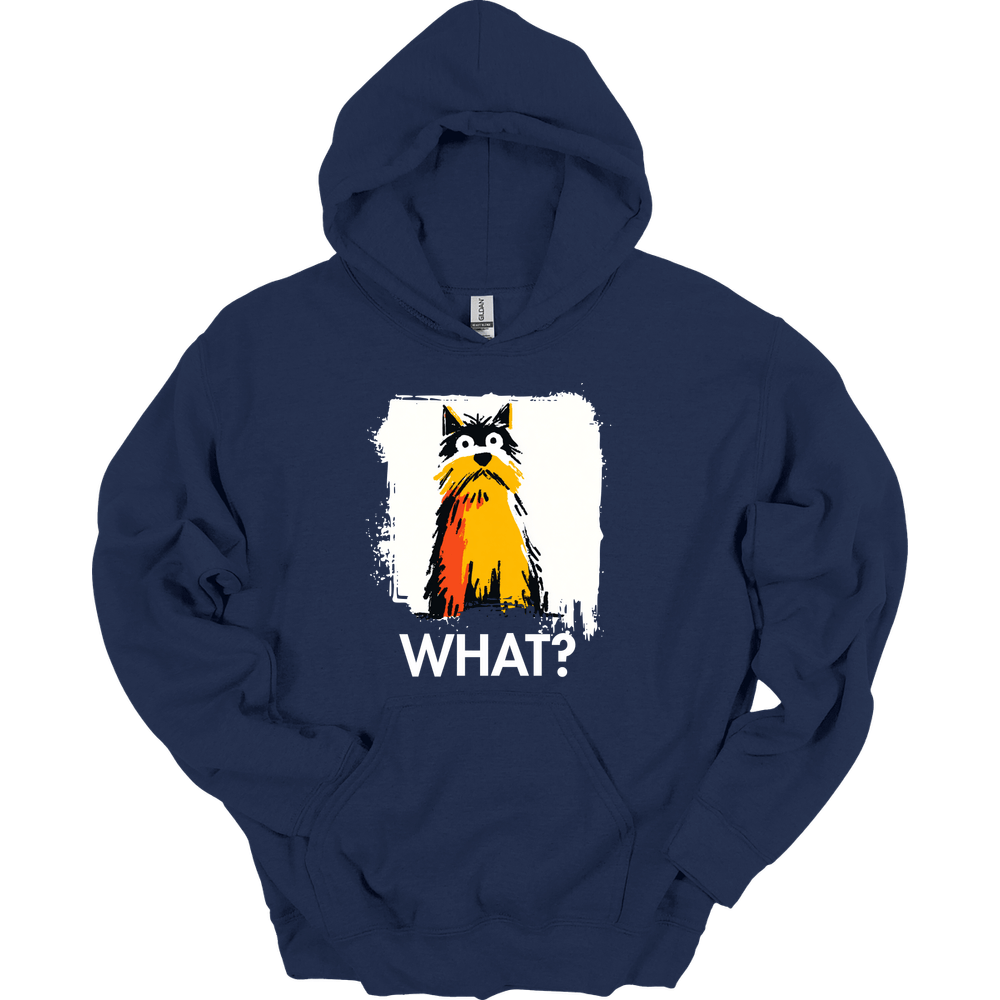Yorkshire Terrier - What Dog Hoodie - Navy