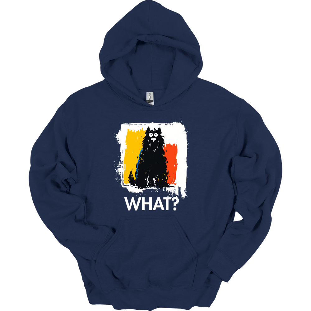 Bouvier Des Flanders - What Dog Hoodie - Navy