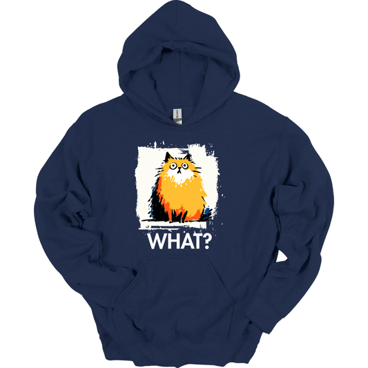 Pomeranian - What Dog Hoodie - Navy