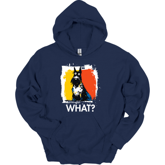 Scottish Terrier - What Dog Hoodie - Navy