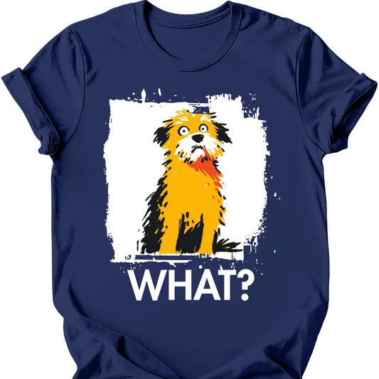 Cavapoo - What Dog T-Shirt - Navy