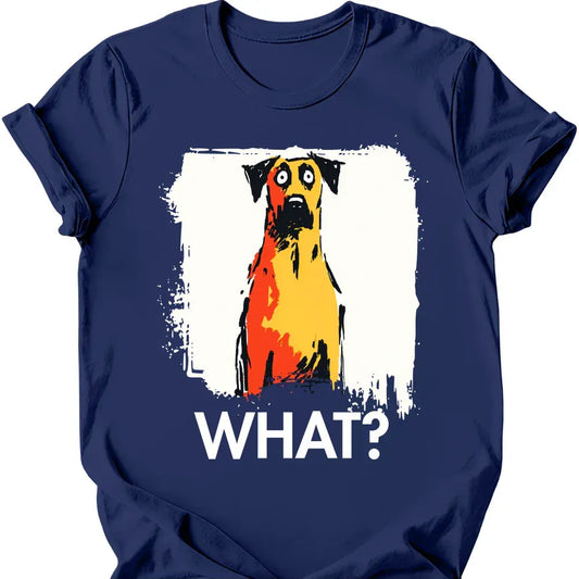 Rhodesian Ridgeback - What Dog T-Shirt - Navy