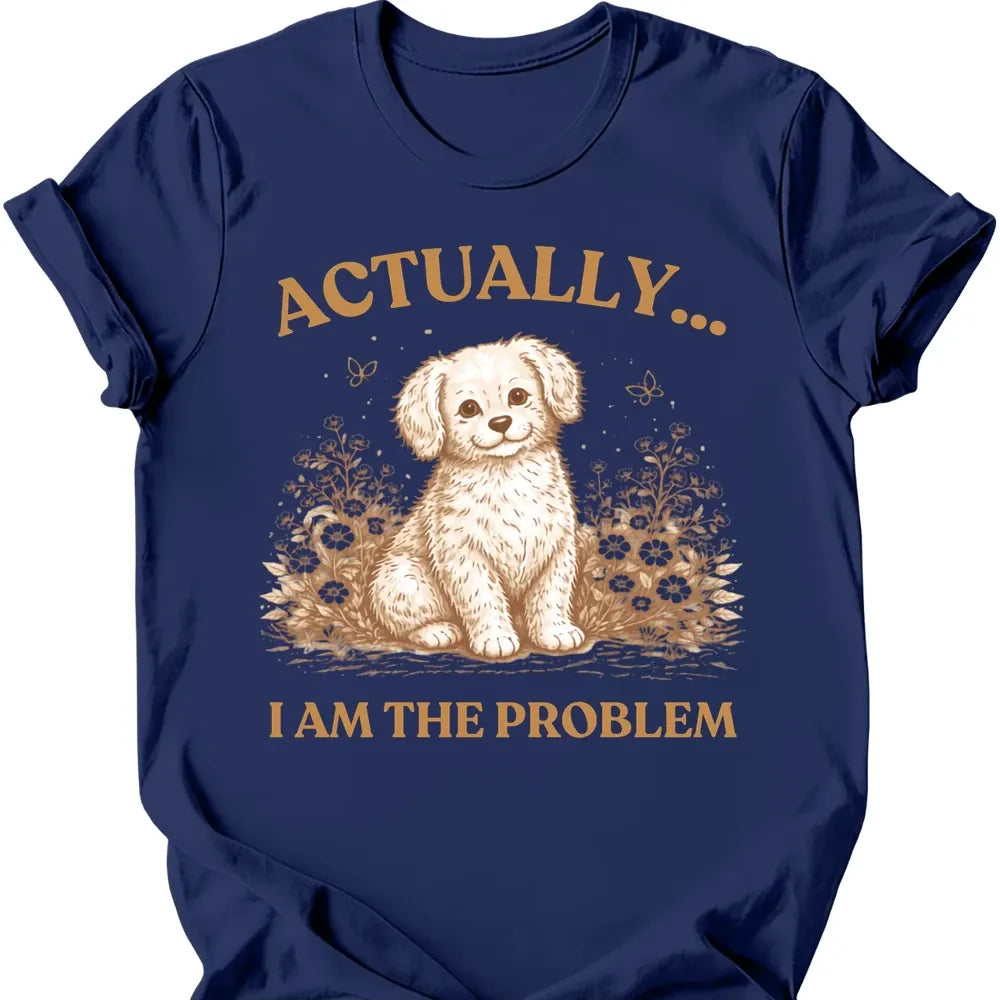 I Am The Problem T-Shirt - Navy