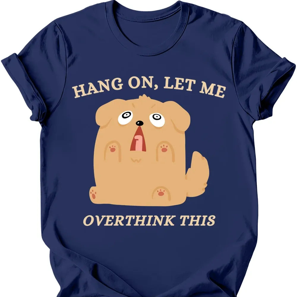 Overthink This T-Shirt - Navy