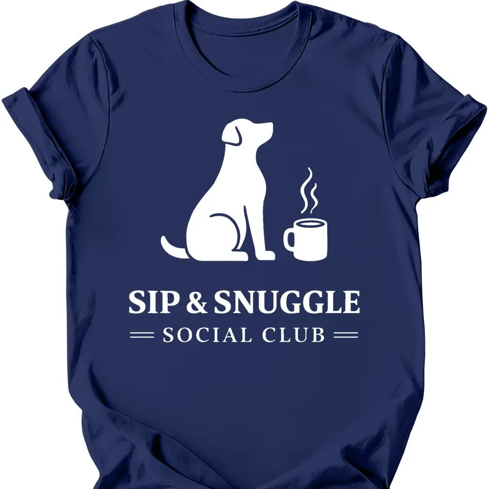 Social Club T-Shirt - Navy