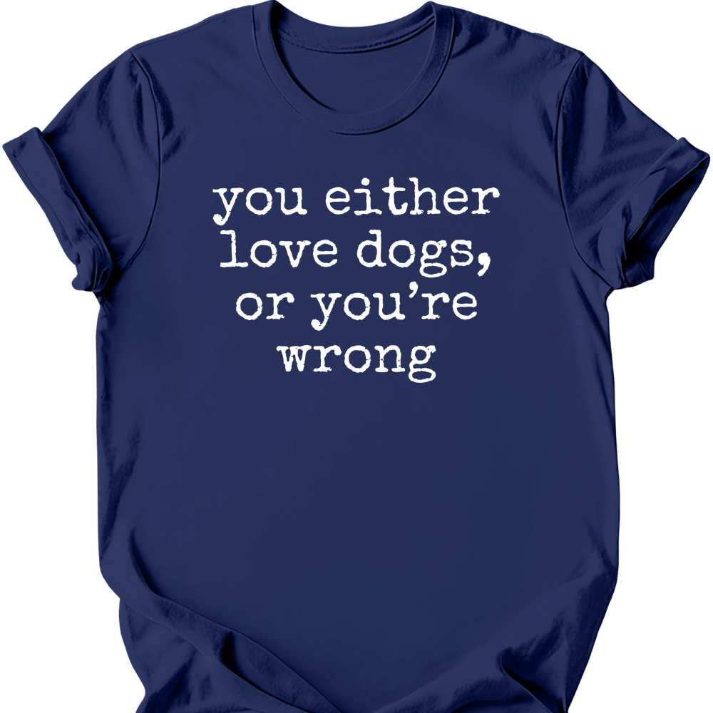 You're Wrong T-Shirt - Navy