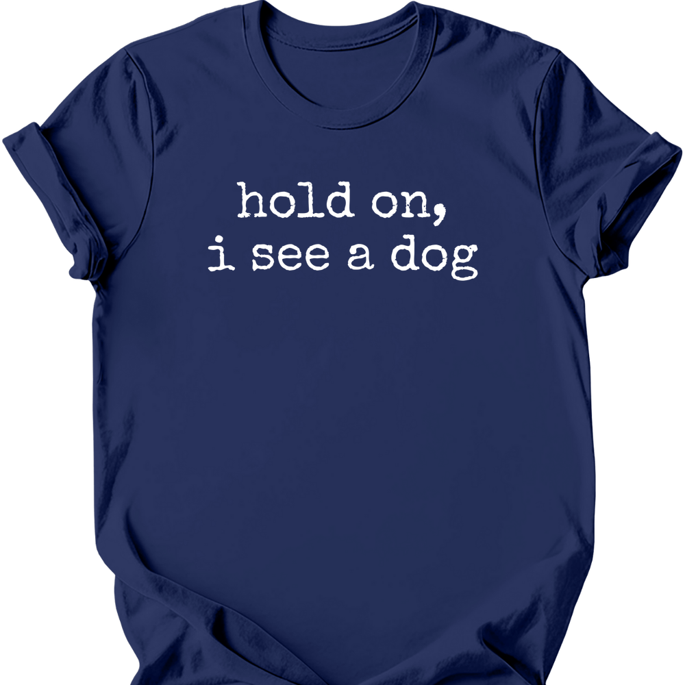 Hold On T-Shirt - Navy