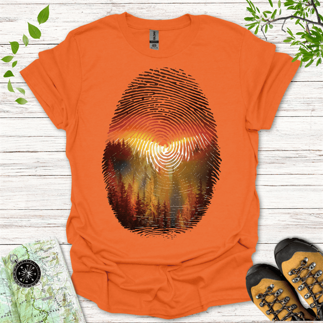 Forest Fingerprint T-Shirt