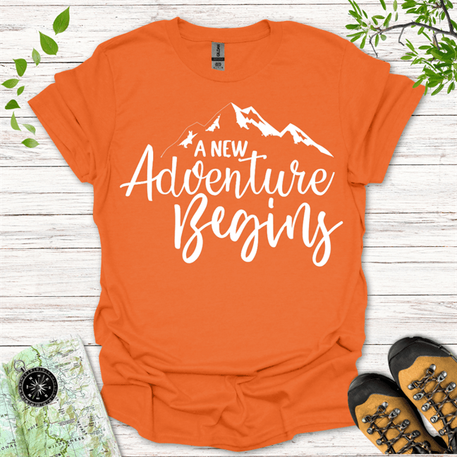 A New Adventure Begins T-Shirt