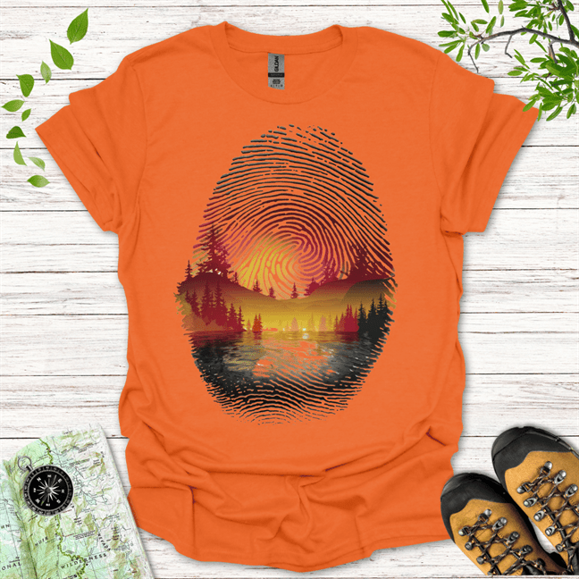 Lakeside Fingerprint T-Shirt