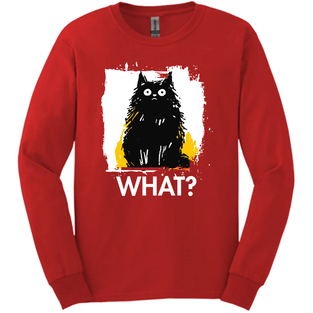 Schipperke - What Dog Long Sleeve Tee - Red
