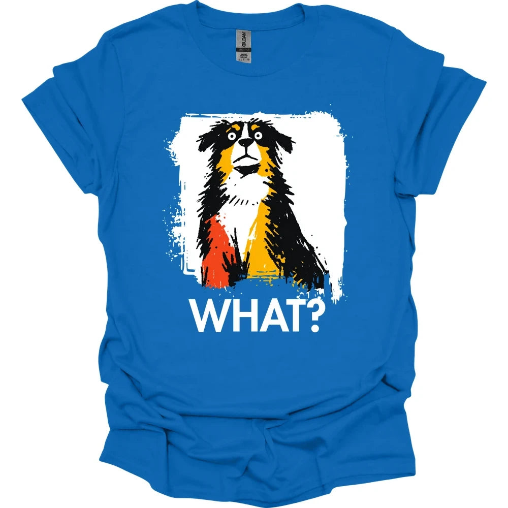 Bernese Mountain Dog - What Dog T-Shirt - Royal