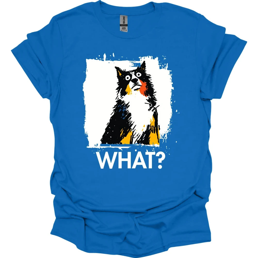 Border Collie - What Dog T-Shirt - Royal